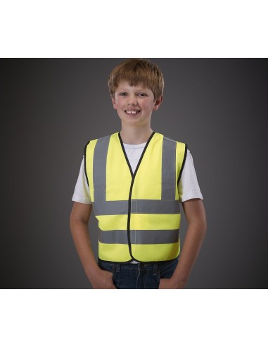 YOK-HVW100CH-Gilet 2 betb de haute visibilité Enfant (HVW100CH)